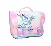 mybagstory Cartable Stitch Fille - Sac à Dos École Primaire A4 Léger, Design Pastel stitch, Idéal CP CE1 CE2, Bretelles Réglables, Grande Capacité