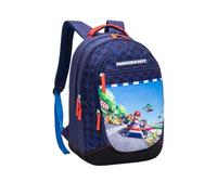 mybagstory - Mario Kart - Sac à dos garçon 45x32x16 cm - Sac scolaire enfant avec 1 compartiment zippé et poche frontale - Sac léger CP CE1 CE2 - Cartable Mario Kart primaire