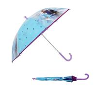 mybagstory - Parapluie pour enfant - La Reine des Neiges - Bleu - Maternelle - Vacances - Parapluie Fille - 73 cm - Idée Cadeau - Léger - Compact - Ouverture Manuelle - Résistant - Anti-pincement