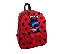 mybagstory- Sac à dos - 3D - Miraculous - Rouge - Enfant - Ecole - Crèche - Maternelle - Garderie - Cartable Fille - Taille 32 cm - Bretelles réglables - Idée Cadeau