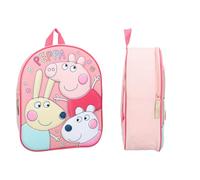mybagstory- Sac à dos 3D Peppa pig fille rose - Enfant - Ecole - Maternelle - Garderie - Cartable fille - Taille 32 cm - Bretelles réglables - Idée Cadeau