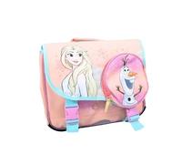 mybagstory - Sac à dos Cartable pour fille La Reine Des Neiges - Enfant - Ecole - Primaire - Maternelle - Garderie - Cartable fille - Taille 37 cm - Bretelles réglables - Idée Cadeau
