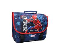 mybagstory - Sac à dos Cartable Spiderman pour enfant - Enfant - Ecole - Primaire - Maternelle - Garderie - garcon - Taille 38 cm - Bretelles réglables - Idée Cadeau - Bleu
