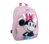 mybagstory - Sac à dos - Minnie Mouse - Disney - Enfant - Ecole - Primaire - Maternelle - Garderie - Cartable - Fille - Taille 38 cm - Bretelles réglables - Idée Cadeau - 100 ans Disney