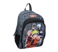 mybagstory - Sac à dos - Naruto - Gris - Enfant - Ecole - Primaire - Maternelle - Garderie - Cartable - garçon - Taille 35 cm - Bretelles réglables - Idée Cadeau