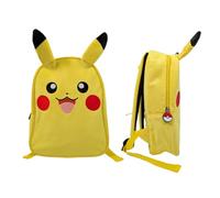 mybagstory - Sac à dos pour enfant Pokémon - Jaune - Enfant - Ecole - Maternelle - Garderie - Crèche - Cartable garçon - Taille 32 cm - Bretelles réglables - Idée Cadeau