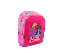 mybagstory - Sac à dos pour fille Barbie rose- Enfant - Ecole - Primaire - Maternelle - Garderie - Cartable - Fille - Taille 38 cm - Bretelles réglables - Idée Cadeau