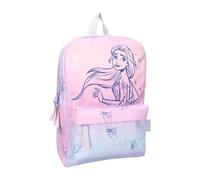 mybagstory - Sac à dos pour fille La Reine Des Neiges - Rose - Enfant - Ecole - Maternelle - Garderie - Cartable Fille - Taille 33 cm - Bretelles réglables - Idée Cadeau
