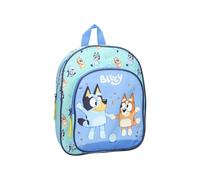 mybagstory - Sac à dos pour garcon Bluey - Bleu - Enfant - Ecole - Maternelle - Garderie - Cartable Garçon - Taille 30 cm - Bretelles réglables - Idée Cadeau