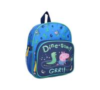 mybagstory - Sac à dos pour garcon Peppa Pig bleu - Enfant - Ecole - Maternelle - Garderie - Crèche - Cartable Garçon - Taille 29 cm - Bretelles réglables - Idée Cadeau