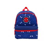 mybagstory - Sac à Dos Spider-Man Garçon Bleu 28 cm | Idéal pour l'école, la maternelle et le primaire, avec bretelles réglables : une idée cadeau parfaite.
