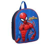 mybagstory- Sac à dos - 3D - Spiderman - Bleu - Enfant - Ecole - Crèche - Maternelle - Garderie - Cartable garçon - Taille 29 cm - Bretelles réglables - Idée Cadeau