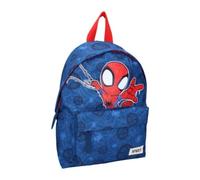 mybagstory - Sac à dos Spidey garcon - Spiderman - Bleu - Enfant - Ecole - Maternelle - Garderie - Primaire - Cartable garçon - Bretelles réglables - Idée Cadeau - 31 cm