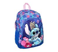 mybagstory - Sac à dos Stitch fille - Violet - Enfant - Ecole - Maternelle - Garderie - Primaire - Cartable Fille - Bretelles réglables - Idée Cadeau - 38 cm
