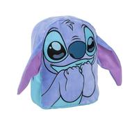 mybagstory - Sac à dos Stitch peluche - Enfant 28x22x9 cm - Ultra doux - 1 compartiment zippé - Mini sac léger pour crèche, maternelle, sorties ou cadeau