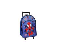 Mybagstory - Sac à roulettes Spidey bleu