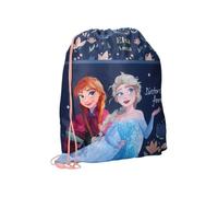 mybagstory - Sac de piscine pour fille La Reine Des neiges - Bleu - Enfant - Ecole - Garderie - Sac fille - Taille 44 cm - Bretelles réglables - Ficelle - Idée Cadeau
