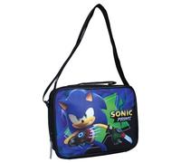 mybagstory - Sac Lunch - Sonic - Enfant - Ecole - Primaire - Maternelle -Garderie - Crèche - Lunch garçon - Taille 25 cm - Bretelles réglables