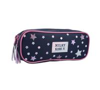 mybagstory | Trousse 2 Compartiments | Milky Kiss | Bleu 22cm