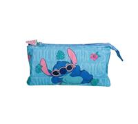mybagstory | Trousse 3 Compartiments | Stitch Watermelon | Bleu