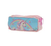 mybagstory | Trousse Licorne | 2 Compartiments | Rose 8x10x25cm