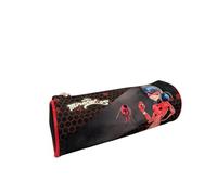 mybagstory - Trousse Scolaire Miraculous - Trousse Enfant Fille 1 Compartiment - 21,5 x 7,3 x 7,3 cm - Fermeture zippée - Produit Officiel Ladybug
