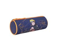mybagstory - Trousse Scolaire Naruto - Trousse Enfant garçon 1 Compartiment - 23,4 x 8,4 x 8,4 cm - Fermeture zippée
