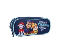 mybagstory | Trousse Scolaire Pat' Patrouille | Fourre-Tout École Garçon Bleu avec Chase Marcus et Ruben | Grande Capacité pour Crayons et Stylos | Accessoire Officiel Rentrée des Classe