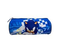 mybagstory | Trousse Scolaire | Sonic | Bleu 11x9x22 cm
