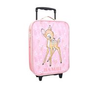 mybagstory - Valise - Bambi - Rose - Enfant - Bagage - Voyage - Vacances - Valise Fille - Taille 42 cm - Roulettes - Idée Cadeau