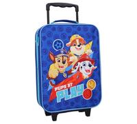 mybagstory | Valise Pat' Patrouille Made to Roll Enfant | Bagage à roulettes Bleu 49cm | Trolley Rigide Chase Marshall et Rubble | Idéal Voyage Vacances et Cabine