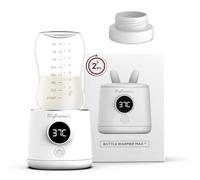 MyBambini’s MAX Chauffe-biberon Portable pour Bébé, Chauffe-biberon USB avec Batterie, Compatible avec Biberons à Large Goulot NUK Nature Sense