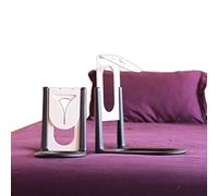 MyBedMaker - Attache Drap Housse pour personnes agées et hancipées, Tendeur Drap Housse, Clip Couette, Attache pour Lit, Accessoires Literie - noir et blanc, 29 x 21 x 13 cm