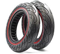 myBESTscooter - 10 x 2,125 Roue avec pneu plein pour trottinette électrique, 10 pouces Pneu plein anti-crevaison sans risque de crevaison ni d’explosion, pneu de remplacement avant/arrière