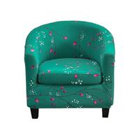 MYBMPFRHO Housse de Fauteuil Cabriolet 2 Pieces Housse de Fauteuil Chesterfield Housse de Chaise Club Imprimé, Couverture de Fauteuil Tub Chair Housse de Canapé avec Housse de Siège(A16)