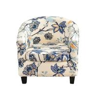 MYBMPFRHO Housse de Fauteuil Cabriolet 2 Pieces Housse de Fauteuil Chesterfield Housse de Chaise Club Imprimé, Couverture de Fauteuil Tub Chair Housse de Canapé avec Housse de Siège(A3)