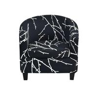 MYBMPFRHO Housse de Fauteuil Cabriolet 2 Pieces Housse de Fauteuil Chesterfield Housse de Chaise Club Imprimé， Couverture de Fauteuil Tub Chair Housse de Canapé avec Housse de Siège(A9)