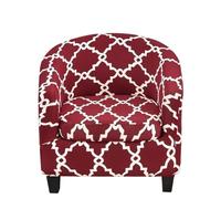 MYBMPFRHO Housse de Fauteuil Cabriolet 2 Pieces Housse de Fauteuil Chesterfield Housse de Chaise Club Imprimé, Couverture de Fauteuil Tub Chair Housse de Canapé avec Housse de Siège(A10)