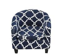 MYBMPFRHO Housse de Fauteuil Cabriolet 2 Pieces Housse de Fauteuil Chesterfield Housse de Chaise Club Imprimé, Couverture de Fauteuil Tub Chair Housse de Canapé avec Housse de Siège(C)