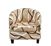MYBMPFRHO Housse de Fauteuil Cabriolet 2 Pieces Housse de Fauteuil Chesterfield Housse de Chaise Club Imprimé, Couverture de Fauteuil Tub Chair Housse de Canapé avec Housse de Siège(Z)
