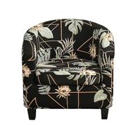MYBMPFRHO Housse de Fauteuil Cabriolet 2 Pieces Housse de Fauteuil Chesterfield Housse de Chaise Club Imprimé, Couverture de Fauteuil Tub Chair Housse de Canapé avec Housse de Siège(A25)
