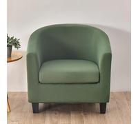 MYBMPFRHO Housse de Fauteuil Chesterfield Cabriolet 2 Pièces Housse de Canapé Tub Chair Extensible Housse de Fauteuil Cabriolet Modèle Tub Chair pour Salon Décor(K,2PCS)