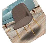 MYBMPFRHO Housses de Chaise en Jacquard avec Dossier Extensible Lot de 4/1/2/6, Motif de Cinq latérales Cinq verticalespour Bureau, Salle à Manger, - Protection élégante et Entretien Facile(N,1PCS)