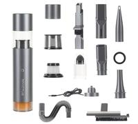 MYBO TV - Invictus One Pocket 15 Pieces - Aspirateur à Main 2 en 1, Aspire et Souffle - sans Fil, Rechargeable USB- 85 W- Filtre HEPA - aspirateur de Cuisine - aspirateur de Table, souffleur