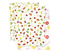 MYBO TV TORCHONGENIO - Lot de 3 Torchons de Cuisine Spécial Vaisselle 60x45 cm - Super Absorbant - Motifs Colorées - Vu à la Tv