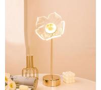 MYBSXKEOZ Papillon Lampe De Table Acrylique Papillon Nuit Lampe De Chevet Lampe De Table Décorative Emotion Lampe De Table Chambre À Coucher Chambre D'Enfants(D)