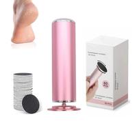 Mycana Hero Mycana Râpe électrique pour callosités avec 60 tampons abrasifs de rechange (rose)