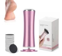 Mycana Hero Mycana Râpe électrique pour callosités avec 60 tampons abrasifs de rechange (rose-A)