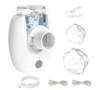 MYCARBON Nébuliseur Portable Rechargeable pour Enfants et Adultes, Blanc