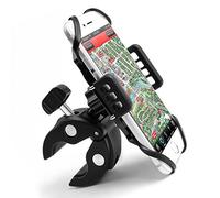 MYCARBON Support Vélo Guidon Universel Support Téléphone Moto Rotatif 360 Réglable pour iPhone 7/7 Plus 6s Plus, Samsung Galaxy S8/S7, Huawei, Appareils GPS (tous les appareils à largeur de 5 à 9.5cm)